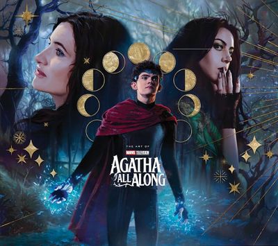 MARVEL TELEVISIONS AGATHA ALL ALONG ART SERIES SLIPCASE HC