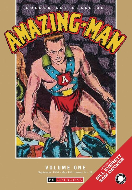 GOLDEN AGE CLASSICS AMAZING MAN HC VOL 01