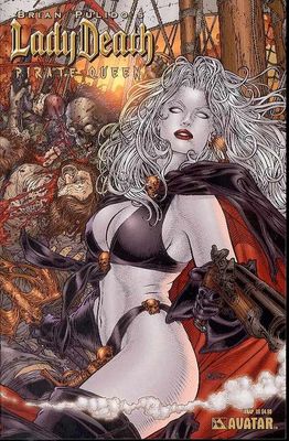 LADY DEATH PIRATE QUEEN WRAPAROUND CVR