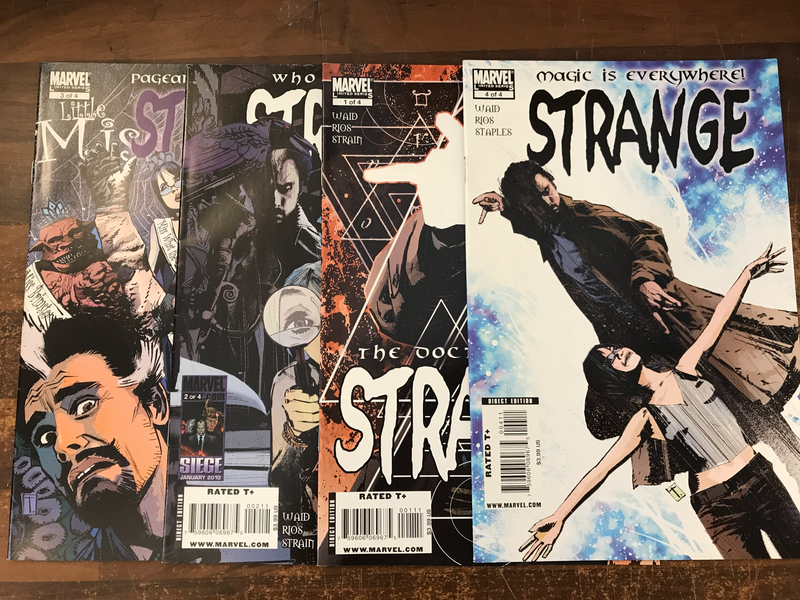 Strange (2009 2nd Series Marvel) #1-4 (complete)