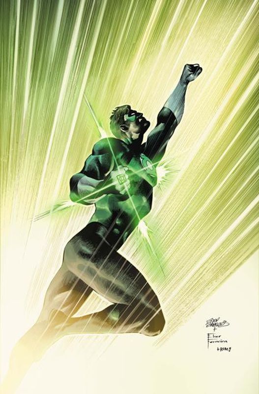 GREEN LANTERN #31 CVR C EDDY BARROWS & EBER FERREIRA CARD STOCK VAR