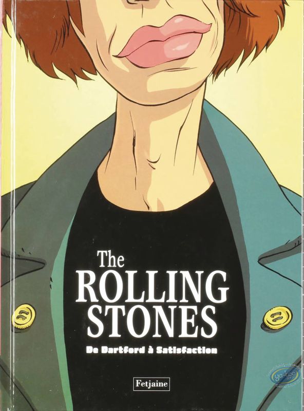 ROLLING STONES IN COMICS HC
