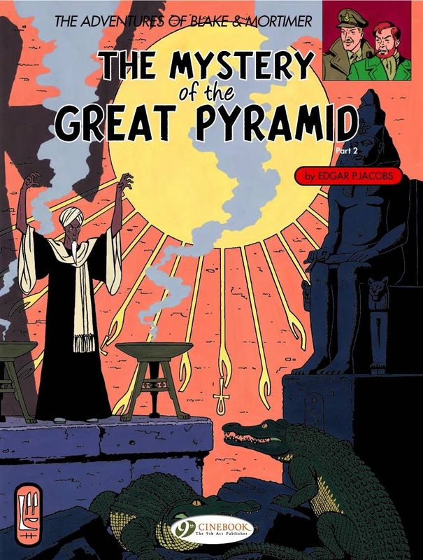 BLAKE & MORTIMER # 3 THE MYSTERY O/T GREAT PYRAMID VOL 2 GN