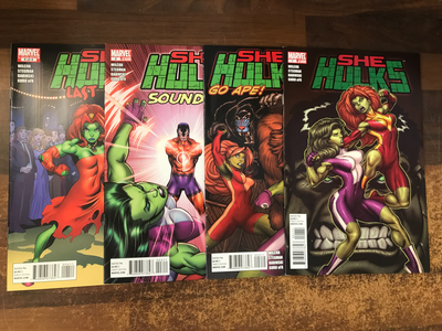She-Hulks (2010 Marvel) #1-4 (complete)