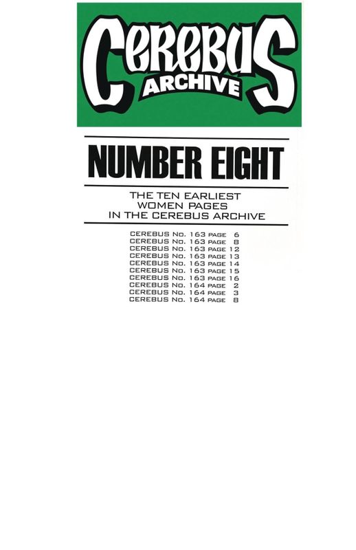CEREBUS ARCHIVE VOL 08