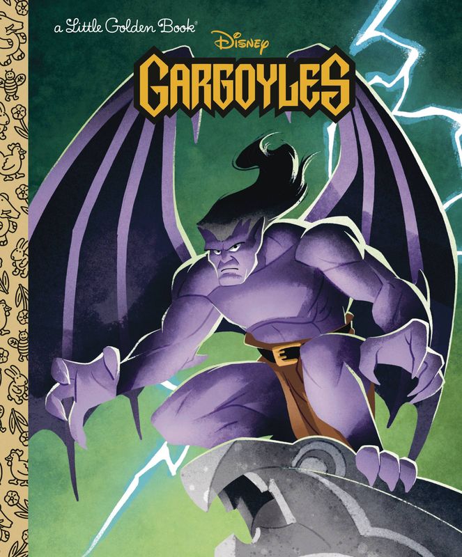 DISNEY GARGOYLES LITTLE GOLDEN BOOK HC 