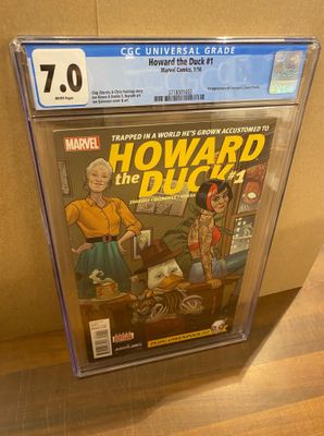 CGC 7,0 HOWARD THE DUCK #1