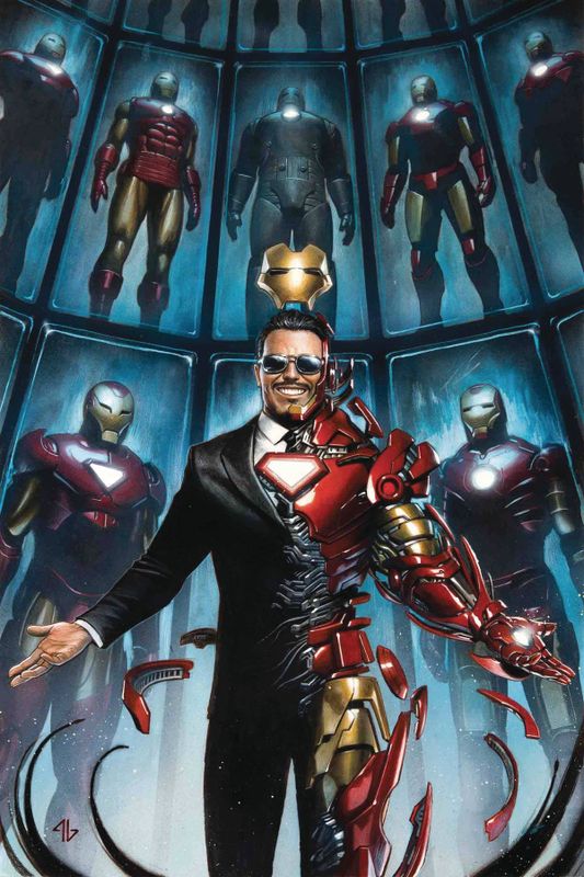 TONY STARK IRON MAN #1 GRANOV VAR