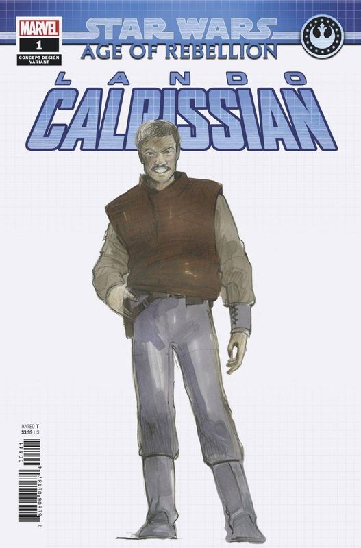 STAR WARS AOR LANDO CALRISSIAN #1 CONCEPT VAR