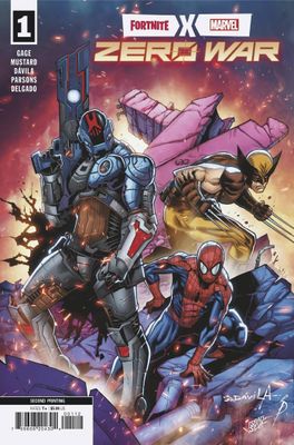 FORTNITE X MARVEL ZERO WAR #1 (OF 5) 2ND PTG DAVILA VAR