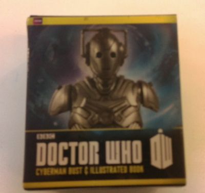 DOCTOR WHO CYBERMAN BUST & ILL. BOOKLET