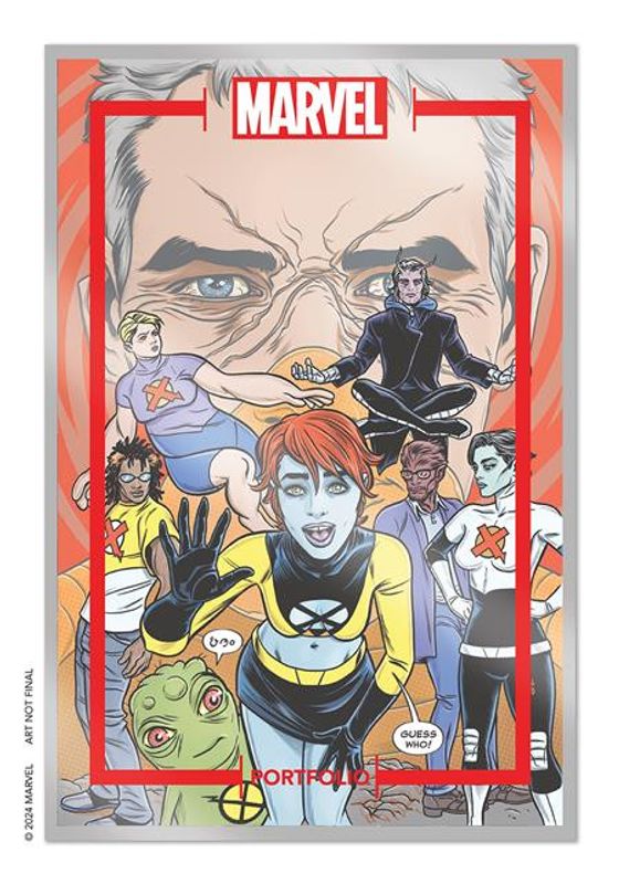 MARVEL PORTFOLIO OF MICHAEL ALLRED X-MEN AND FRIENDS 12 PRINT SET