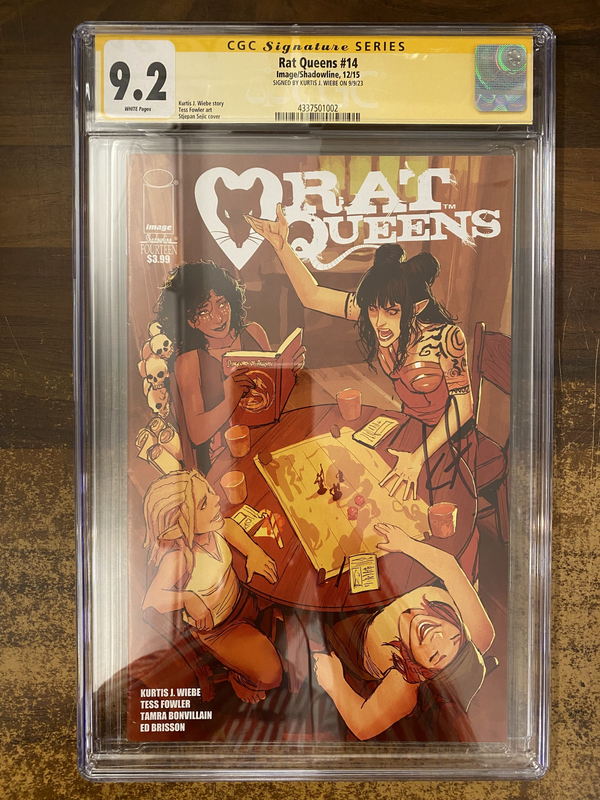 CGC 9,2 RAT QUEENS #14 *SIGNATURE SERIES*