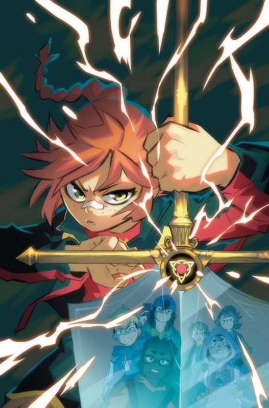 C.O.R.T. CHILDREN OF THE ROUND TABLE #5 (OF 6) CVR B TONY VALENTE CARD STOCK VAR