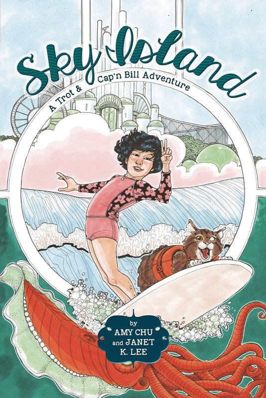 TROT & CAPN BILL ADV HC GN SKY ISLAND