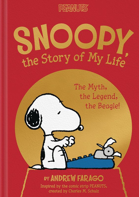 SNOOPY STORY OF MY LIFE MYTH LEGEND THE BEAGLE HC 