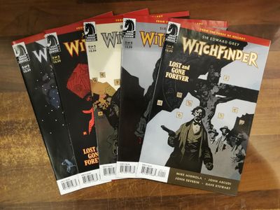 Witchfinder Lost and Gone Forever (2011 Dark Horse) #1-5 (complete)