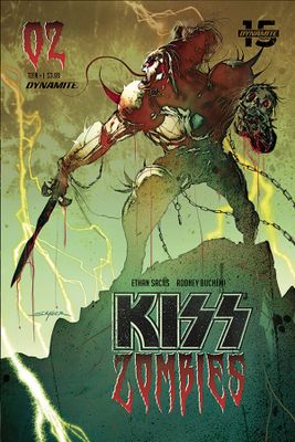 KISS ZOMBIES #2 CVR B SAYGER