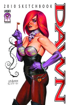 DAWN 2010 LINSNER SGN SKETCHBOOK (MR)