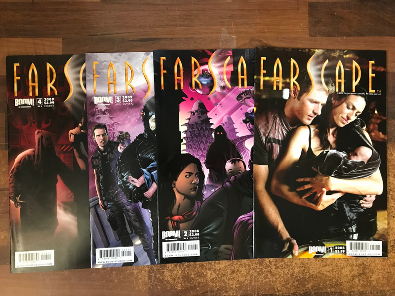 Farscape (2008 Boom Studios) #1-4 (complete)