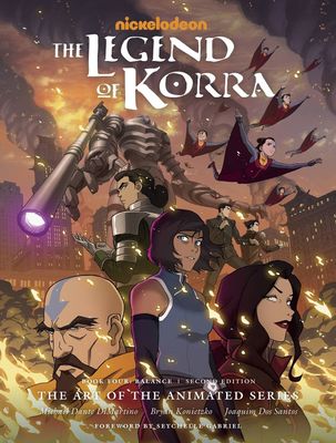 LEGEND KORRA ART ANIMATED HC BOOK 04 BALANCE 2ND ED