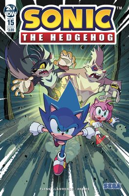 SONIC THE HEDGEHOG #15 CVR A LAWRENCE