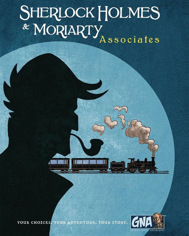 SHERLOCK HOMES & MORIARTY ASSOCIATES GRAPHIC NOVEL ADV HC