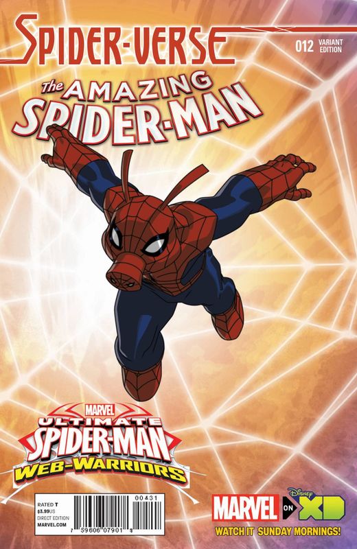 AMAZING SPIDER-MAN #12 WAMESTER SPIDER-VERSE VAR