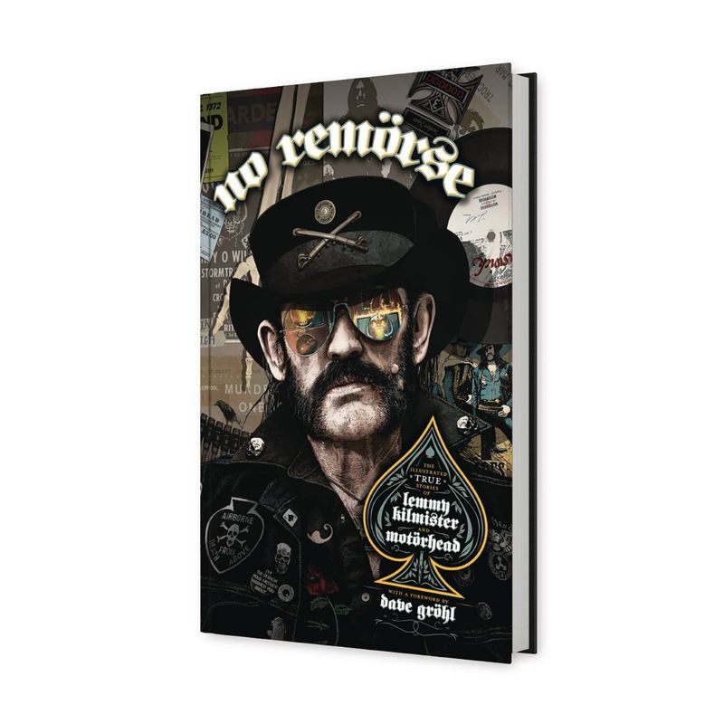 NO REMORSE ILLUS STORIES OF LEMMY KILMISSTER & MOTORHEAD HC