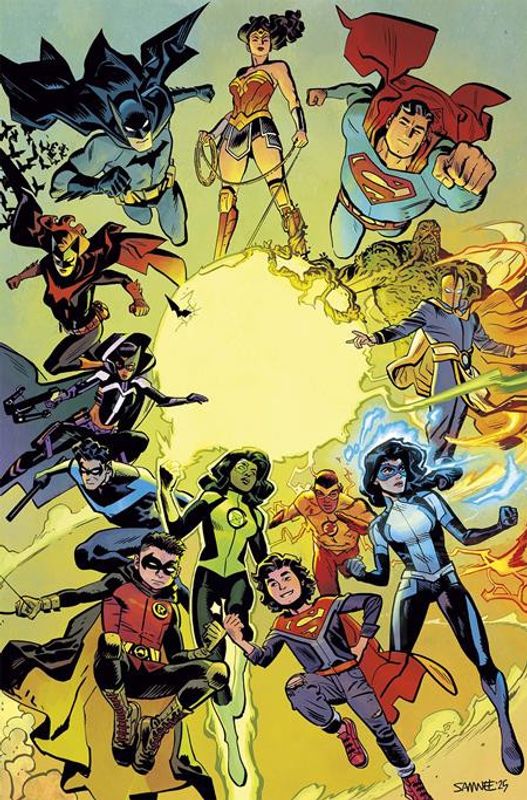 NEW HISTORY OF THE DC UNIVERSE #4 (OF 4) CVR A CHRIS SAMNEE