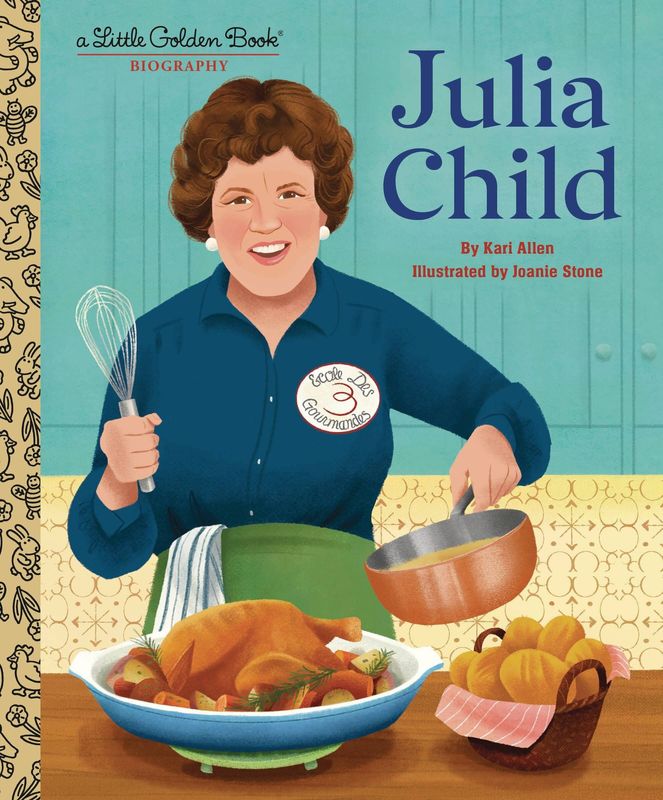 JULIA CHILD LITTLE GOLDEN BOOK HC