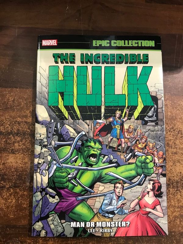 INCREDIBLE HULK EPIC COLLECTION TP MAN OR MONSTER