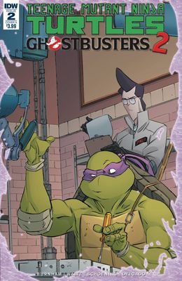 TMNT GHOSTBUSTERS II #2 CVR A SCHOENING