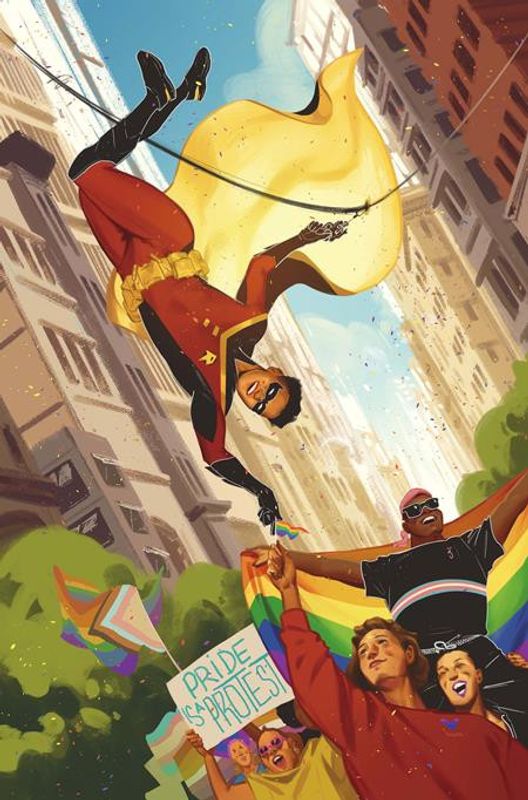 DETECTIVE COMICS #1110 CVR D ANGEL SOLORZANO DC PRIDE CARD STOCK VAR