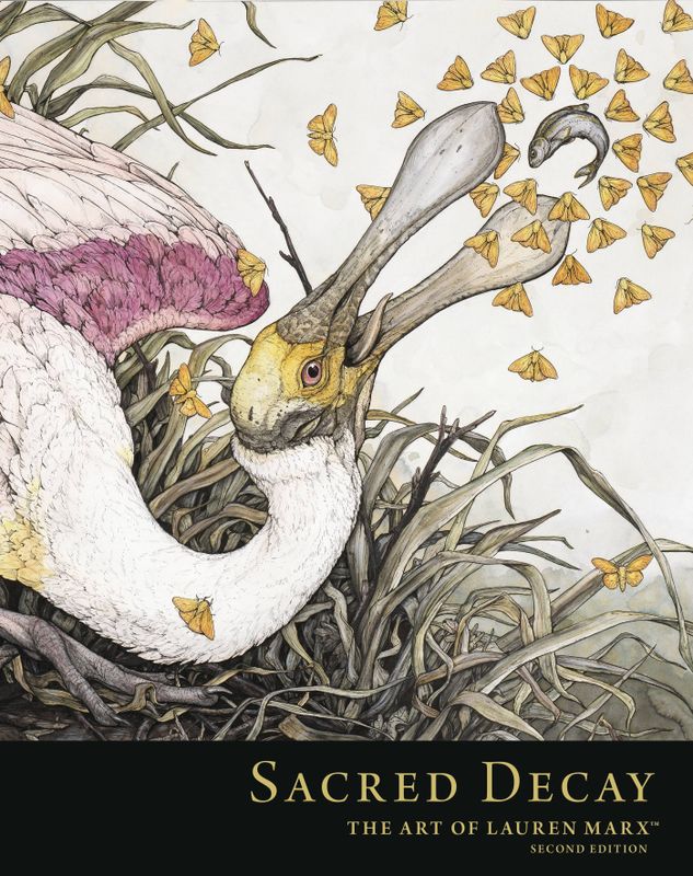SACRED DECAY ART OF LAUREN MARX HC 