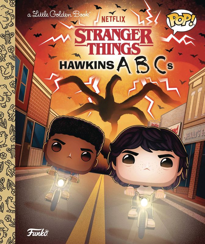 FUNKO STRANGER THINGS ABC LITTLE GOLDEN BOOK HC 