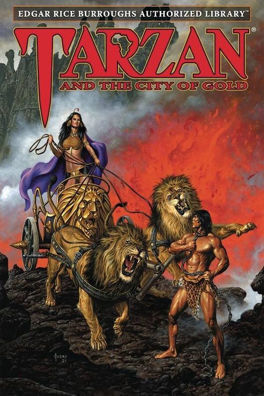 ERB AUTH LIB TARZAN HC VOL 16 TARZAN & CITY OF GOLD