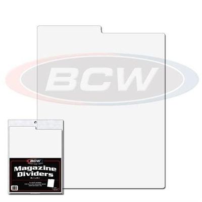 BCW MAGAZINE DIVIDERS (25 PER PACK)