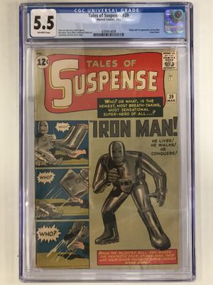 CGC 5,5 TALES OF SUSPENSE #39