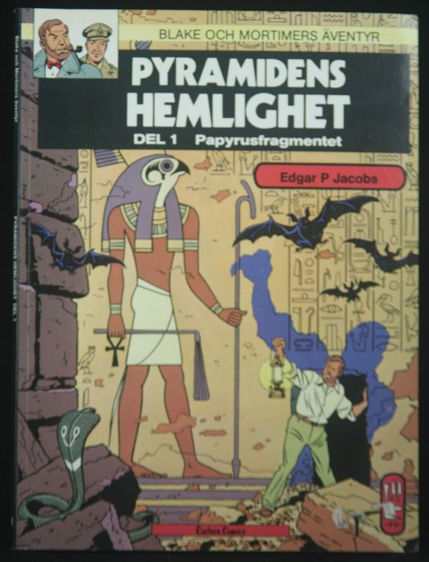 BLAKE OCH MORTIMERS ÄVENTYR 1 Pyramidens hemlighet del 1:  Papyrusfragmentet