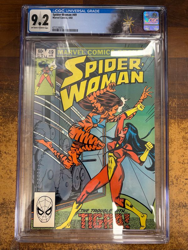 CGC 9,2 SPIDER-WOMAN #49 (NORTHERN COLLECTION)