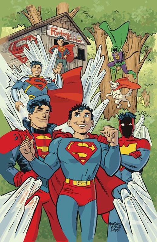 SUPERMAN UNLIMITED #13 CVR E ANTHONY MARQUES CARD STOCK VAR (THE REIGN OF THE SUPERBOYS)