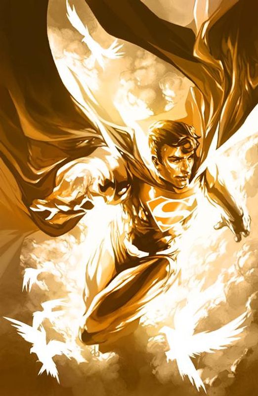 SUPERMAN UNLIMITED #10 CVR C DON AGUILLO CARD STOCK VAR