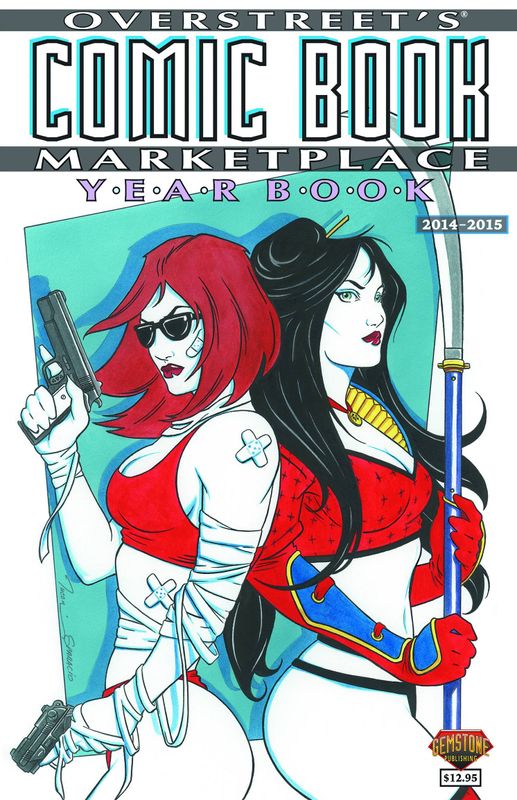 OVERSTREET COMIC BK MARKETPLACE YEARBOOK 2014 SHI PAINKILLER