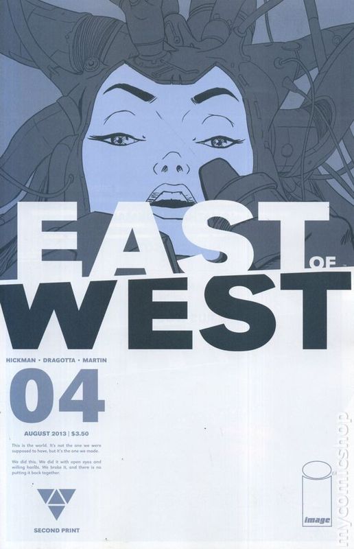 EAST OF WEST #4 2ND PTG