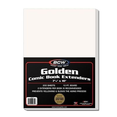 BCW Golden Comic Extenders