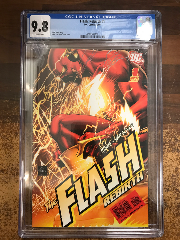 CGC 9,8 FLASH REBIRTH #1