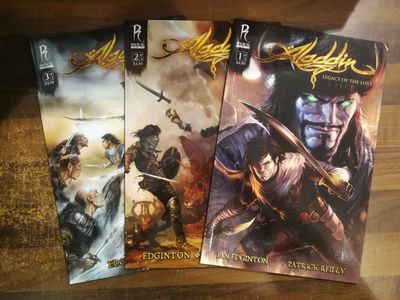 Aladdin Legacy of the Lost (2010 Radical) #1-3 (complete)