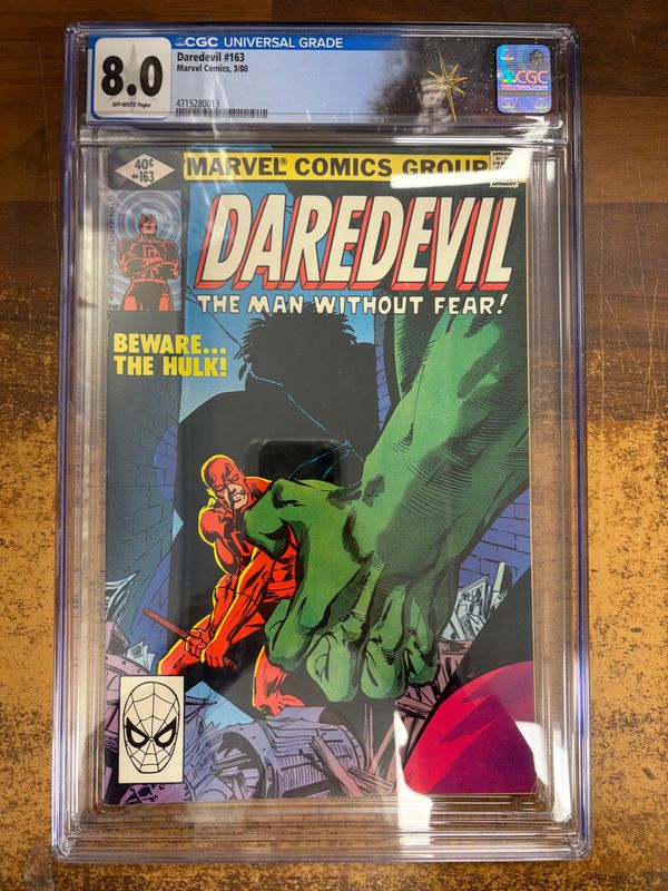 CGC 8,0 DAREDEVIL #163 (NORTHERN COLLECTION)