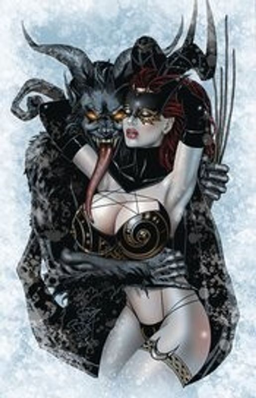 TAROT WITCH OF THE BLACK ROSE KRAMPUS KHRONICLES TP DLX ED